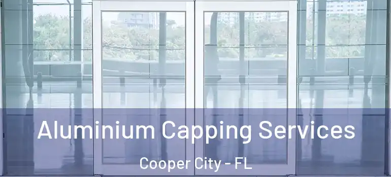  Aluminium Capping Services Cooper City - FL