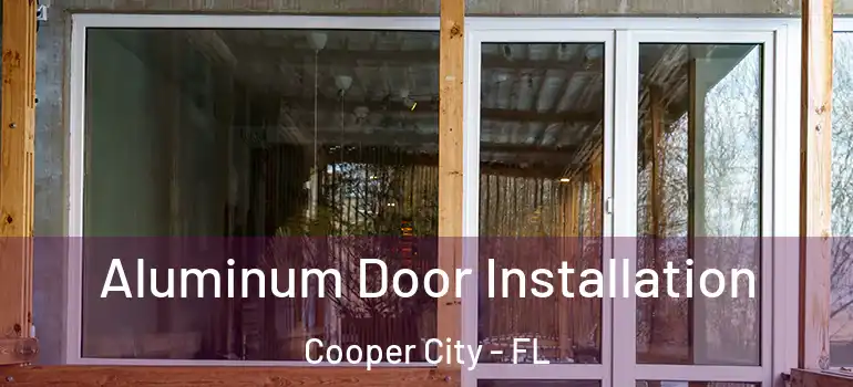  Aluminum Door Installation Cooper City - FL
