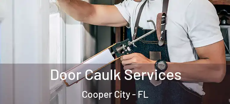  Door Caulk Services Cooper City - FL