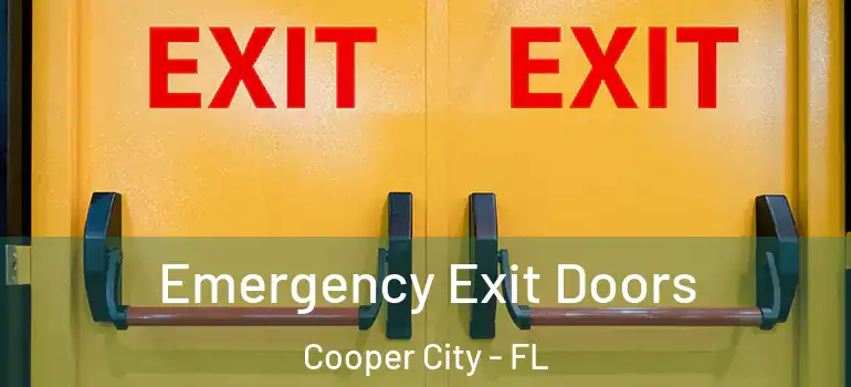 Emergency Exit Doors Cooper City - FL