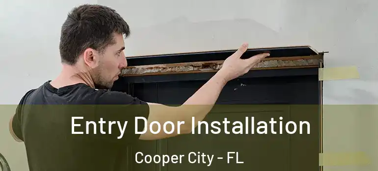  Entry Door Installation Cooper City - FL