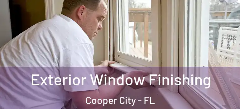  Exterior Window Finishing Cooper City - FL