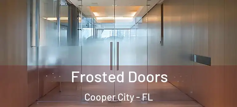  Frosted Doors Cooper City - FL