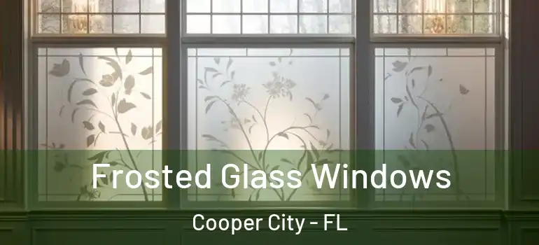  Frosted Glass Windows Cooper City - FL