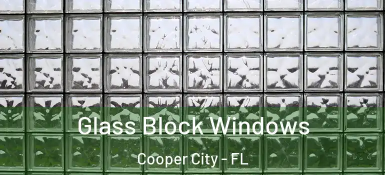  Glass Block Windows Cooper City - FL