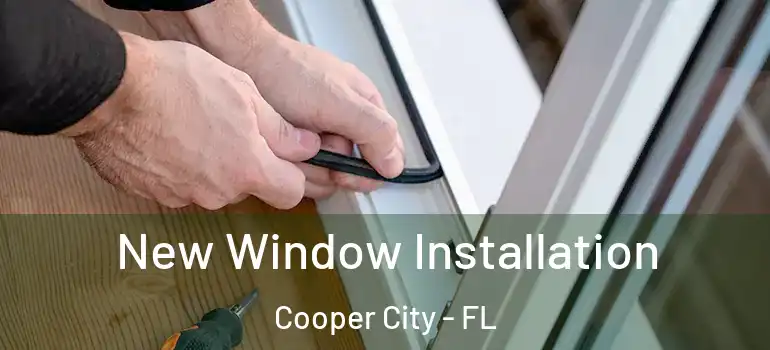  New Window Installation Cooper City - FL