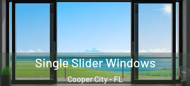  Single Slider Windows Cooper City - FL