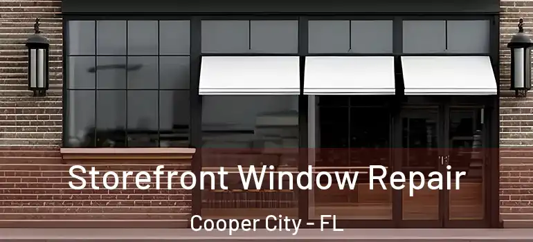  Storefront Window Repair Cooper City - FL