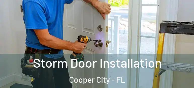  Storm Door Installation Cooper City - FL