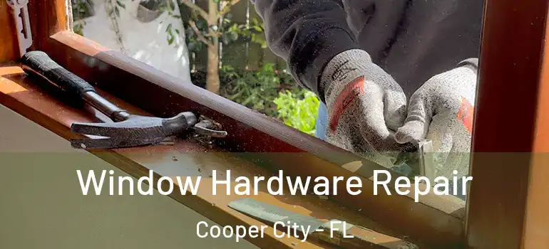  Window Hardware Repair Cooper City - FL